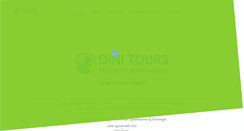 Desktop Screenshot of dinitours.dk